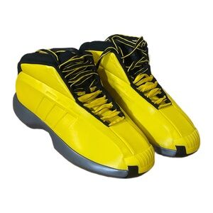 adidas Crazy 1 “Sunshine” Vibrant Yellow and Grey Basketball Shoes size 11